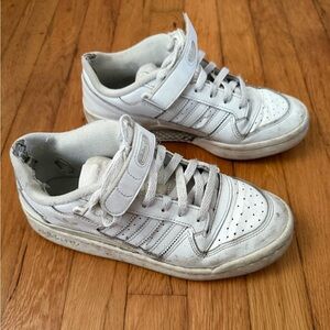 well loved adidas forum sneakers